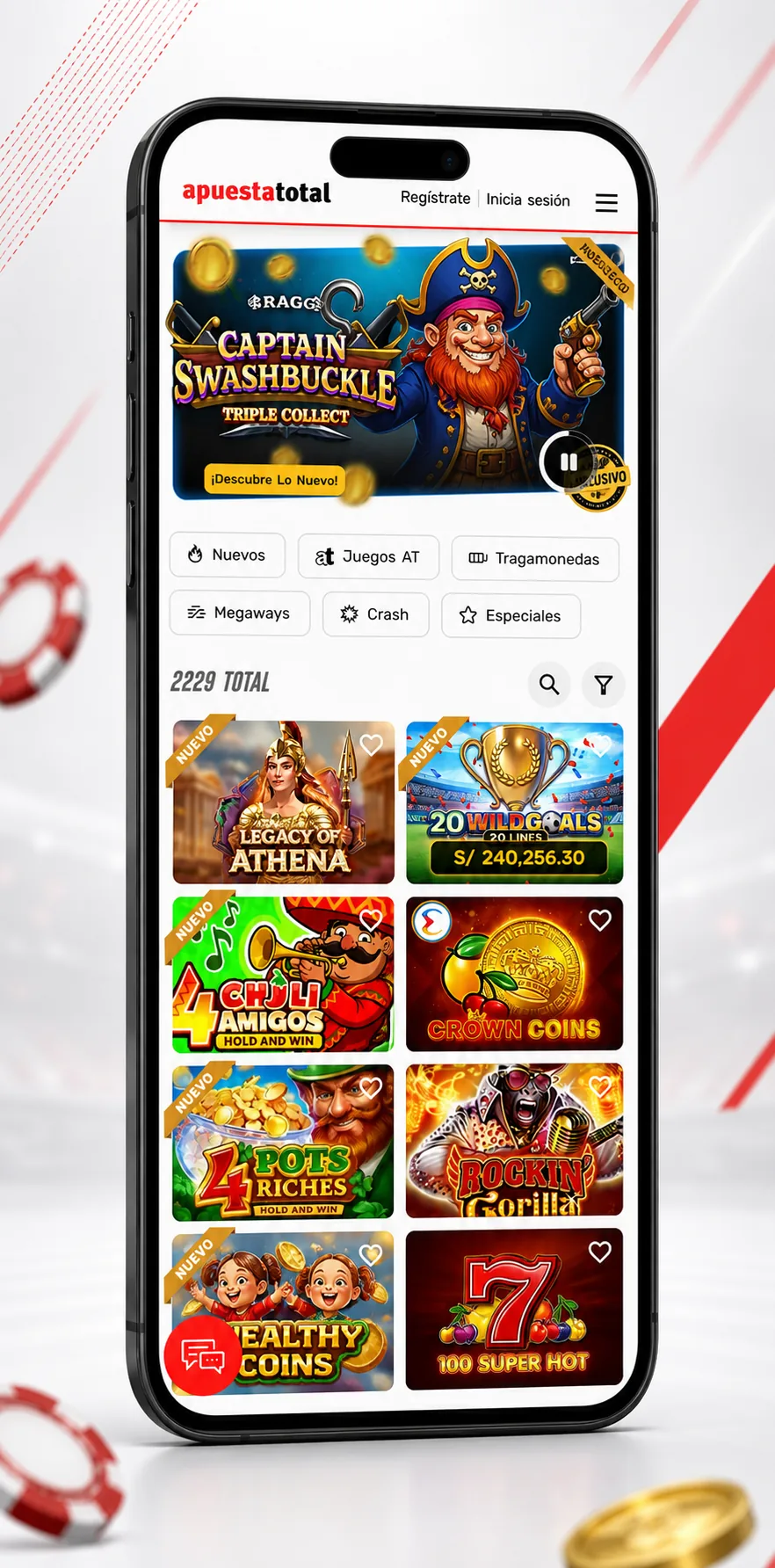 App móvil de Apuesta Total Perú